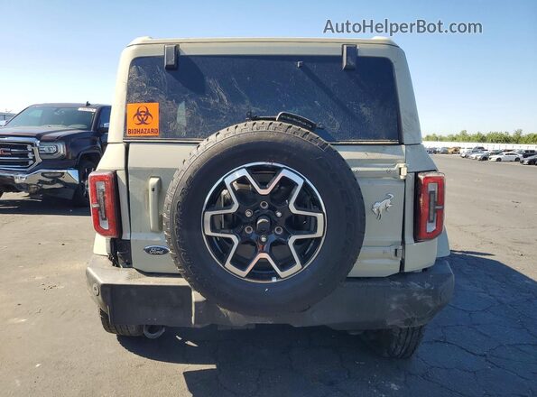 1FMEE8BP2SLB49362 2025 FORD BRONCO Beige Вид ззаду