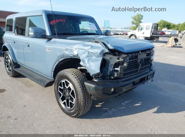 1FMEE8BP4SLB84193 2025 FORD BRONCO Light Blue Front view