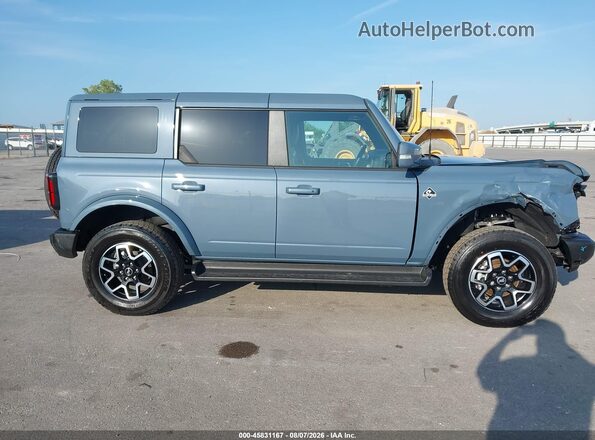 1FMEE8BP4SLB84193 2025 FORD BRONCO Light Blue Rear interior view