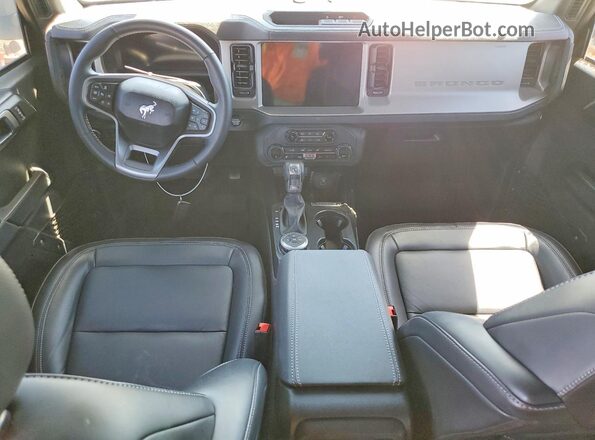1FMEE8BP7SLB41371 2025 FORD BRONCO Black Вид панелі приладів