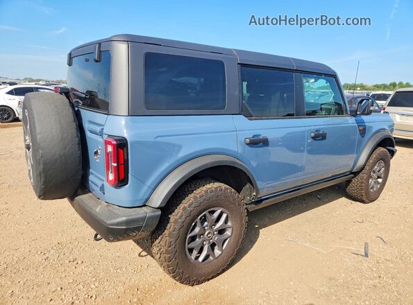 1FMEE9BH3SLB55119 2025 FORD BRONCO Синий Задняя правая четверть