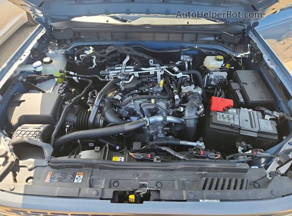 1FMEE9BH3SLB55119 2025 FORD BRONCO Синий Вид задней части салона