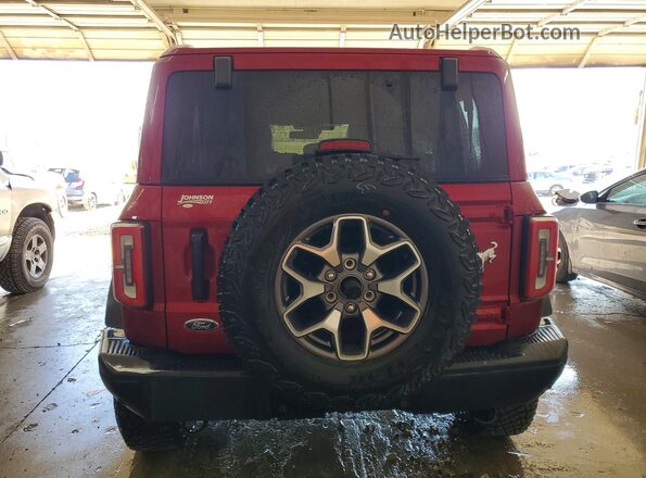 1FMEE9BP3SLA97665 2025 FORD BRONCO Maroon Widok z tyłu