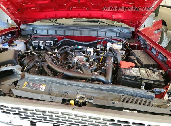 1FMEE9BP3SLA97665 2025 FORD BRONCO Maroon Widok komory silnika