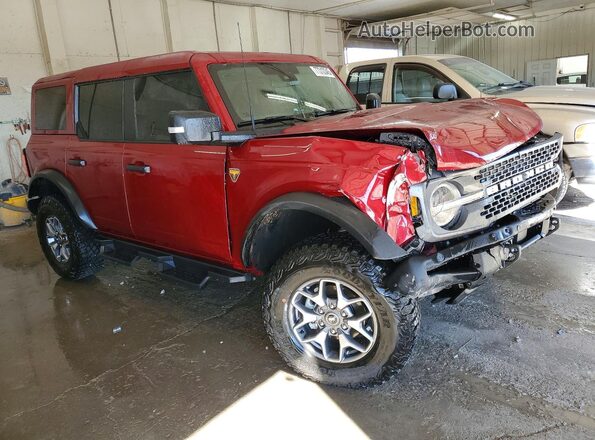 1FMEE9BP3SLA97665 2025 FORD BRONCO Maroon Przód prawy