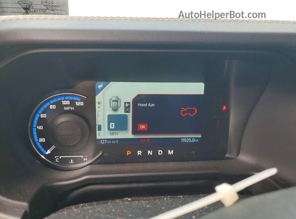 1FMEE9BP9RLA55138 2024 FORD BRONCO Blue Սարքավորումների վահանակի տեսք