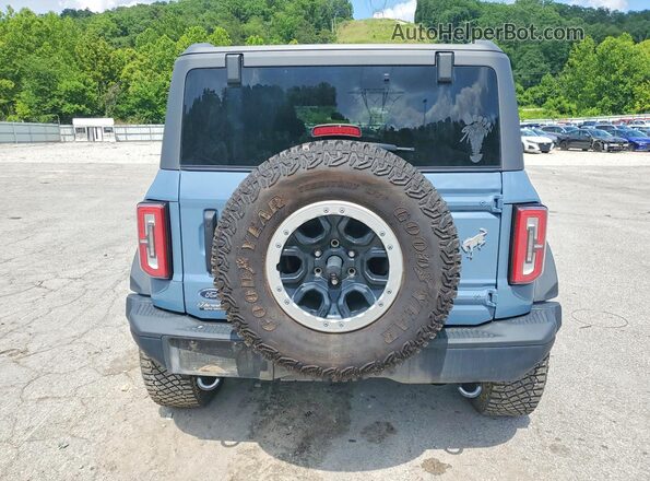 1FMEE9BP9RLA55138 2024 FORD BRONCO Blue Հետևի տեսք