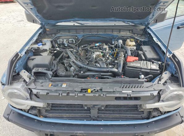 1FMEE9BP9RLA55138 2024 FORD BRONCO Blue Շարժիչի բաժամունքի տեսք
