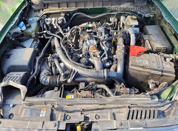 1FMEE9BP9RLB23003 2024 FORD BRONCO Green Widok wnętrza z tyłu