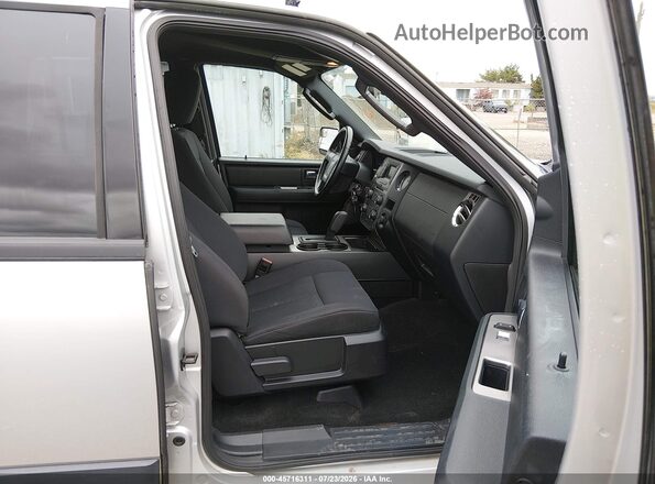 1FMJK1FTXHEA71125 2017 FORD EXPEDITION EL Silver Widok wnętrza z przodu