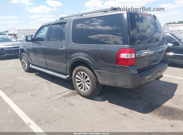 1FMJK1HT0HEA52564 2017 FORD EXPEDITION EL Gray Задня ліва чверть
