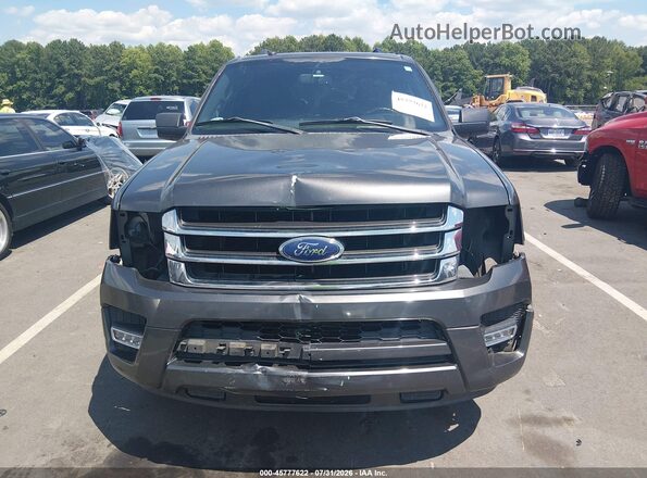 1FMJK1HT0HEA52564 2017 FORD EXPEDITION EL Gray Вид задньої частини салону