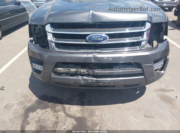 1FMJK1HT0HEA52564 2017 FORD EXPEDITION EL Gray Вид спереду