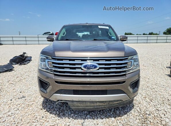 1FMJK1HT0JEA37780 2018 FORD EXPEDITION Коричневый Вид спереди