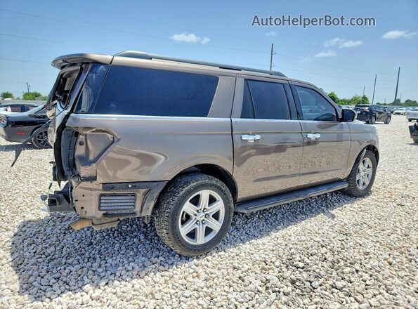 1FMJK1HT0JEA37780 2018 FORD EXPEDITION Коричневый Задняя правая четверть
