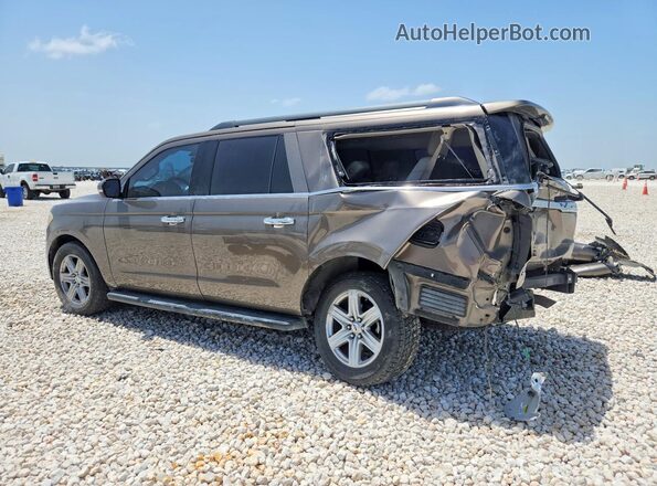 1FMJK1HT0JEA37780 2018 FORD EXPEDITION Коричневый Задняя левая четверть
