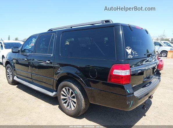 1FMJK1HT2HEA16729 2017 FORD EXPEDITION EL Black Front view