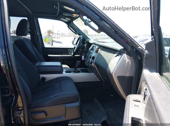 1FMJK1HT2HEA16729 2017 FORD EXPEDITION EL Black Front interior view