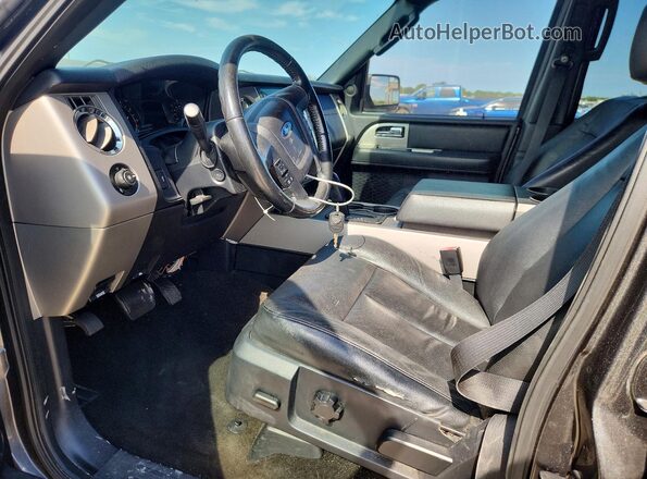 1FMJK1HT5HEA53208 2017 FORD EXPEDITION Серый Вид салона спереди