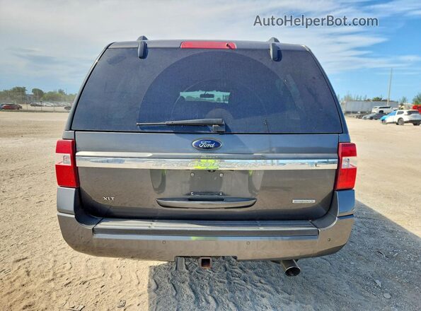 1FMJK1HT5HEA53208 2017 FORD EXPEDITION Серый Вид сзади
