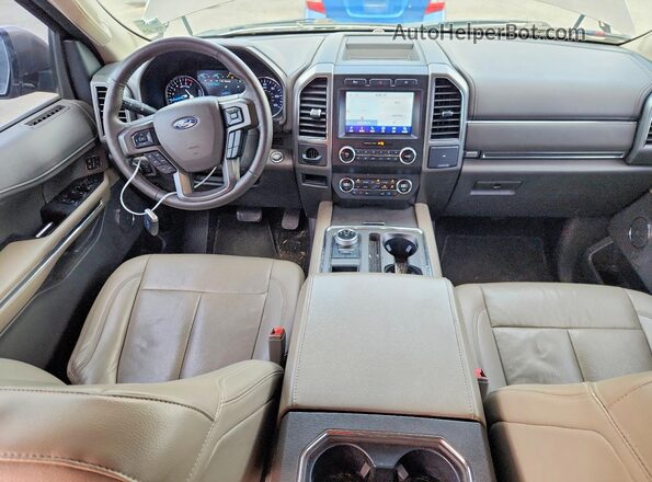 1FMJK1HT5KEA00872 2019 FORD EXPEDITION Brown Առջևի վահանակի տեսք