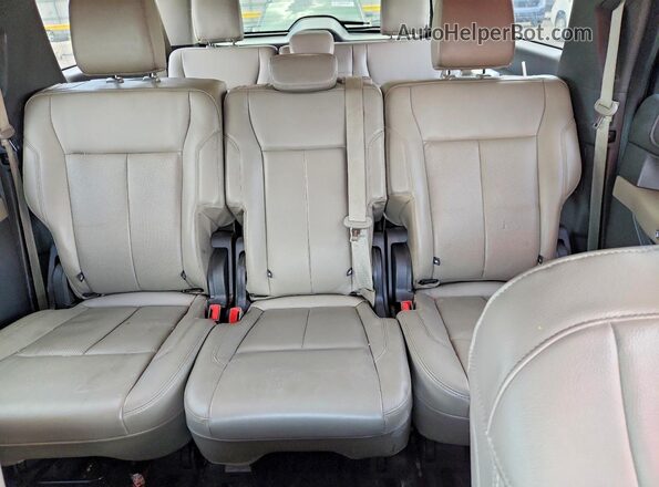 1FMJK1HT5KEA00872 2019 FORD EXPEDITION Brown Հետևի նստատեղերի տեսք