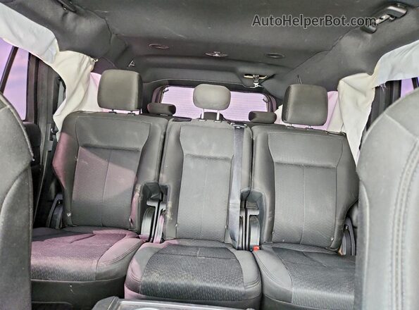 1FMJK1HT5KEA17638 2019 FORD EXPEDITION Белый Вид задних сидений