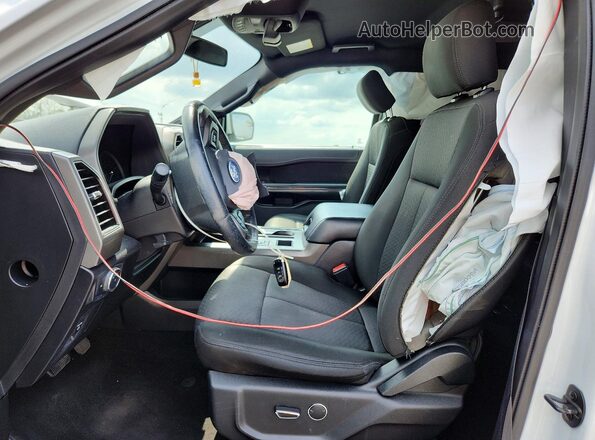 1FMJK1HT5KEA17638 2019 FORD EXPEDITION Белый Вид салона спереди