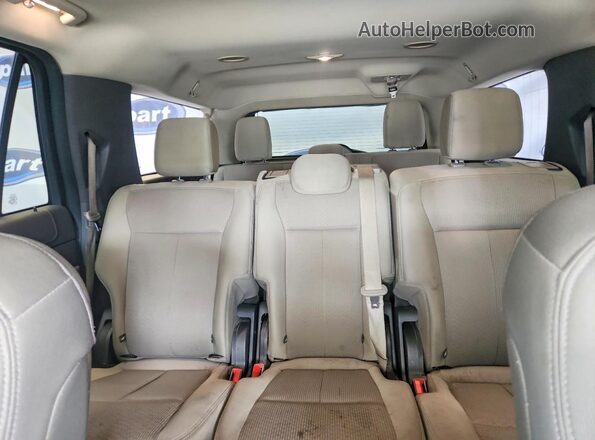 1FMJK1HT5KEA42653 2019 FORD EXPEDITION White უკანა სავარძლების ხედი