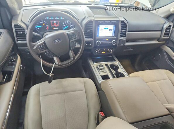 1FMJK1HT5KEA42653 2019 FORD EXPEDITION White წინა პანელის ხედი