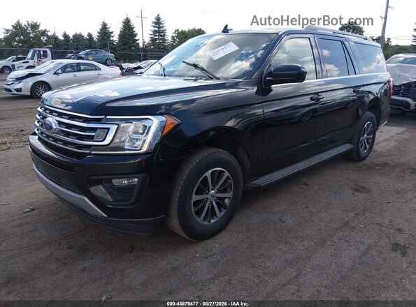 1FMJK1HT5MEA81830 2021 FORD EXPEDITION Черный Передняя левая четверть