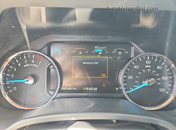 1FMJK1HT6JEA26699 2018 FORD EXPEDITION Золотой Вид щитка приборов