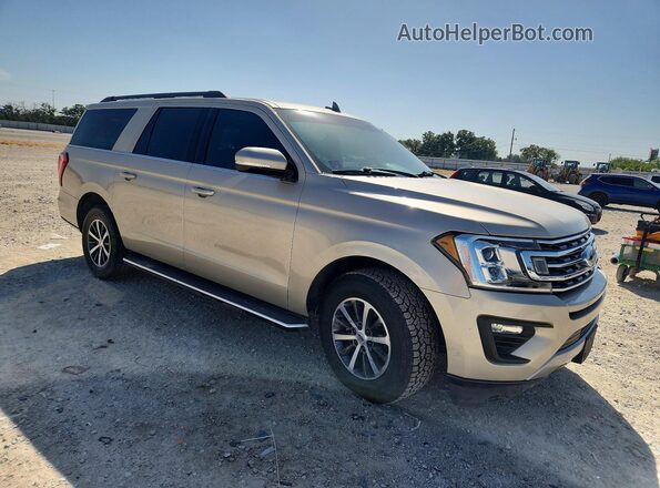 1FMJK1HT6JEA26699 2018 FORD EXPEDITION Золотой Передняя правая четверть