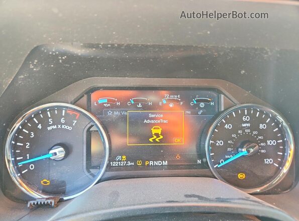 1FMJK1HT7KEA10299 2019 FORD EXPEDITION Желто-коричневый Вид щитка приборов