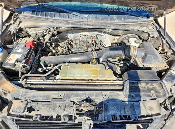 1FMJK1HT7KEA10299 2019 FORD EXPEDITION Желто-коричневый Вид подкапотного пространства