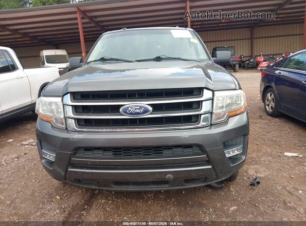 1FMJK1HT8HEA35544 2017 FORD EXPEDITION EL Gray Вид щитка приладів