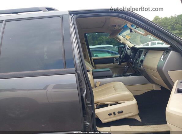 1FMJK1HT8HEA35544 2017 FORD EXPEDITION EL Gray Вид салону спереду