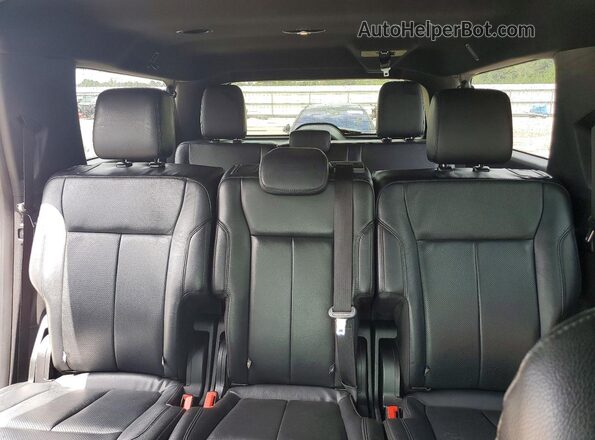 1FMJK1HT8JEA29264 2018 FORD EXPEDITION Black Вид задніх сидінь