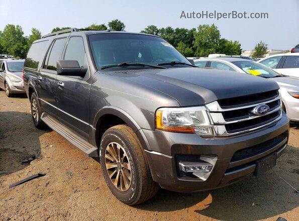 1FMJK1HT9GEF06874 2016 FORD EXPEDITION Charcoal Передня права чверть