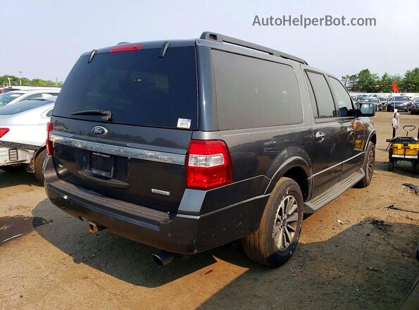 1FMJK1HT9GEF06874 2016 FORD EXPEDITION Charcoal Задня права чверть