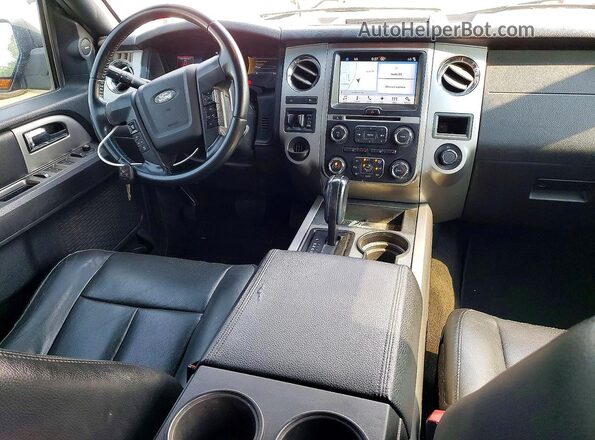 1FMJK1HT9GEF06874 2016 FORD EXPEDITION Charcoal Вид панелі приладів