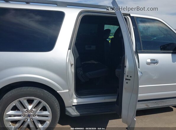 1FMJK1HT9GEF38031 2016 FORD EXPEDITION EL Silver VIN კოდის სტიკერის ხედი