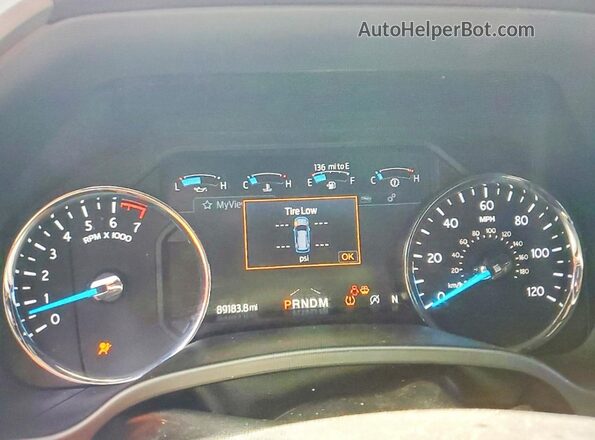 1FMJK1HTXLEA96676 2020 FORD EXPEDITION Silver Instrument cluster view