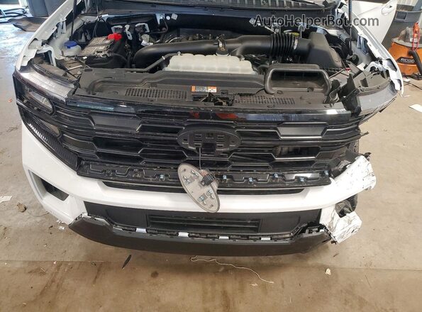 1FMJK1J87SEA12866 2025 FORD EXPEDITION White ძრავის განყოფილების ხედი