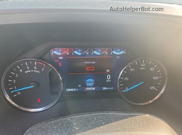 1FMJK1J89PEA44094 2023 FORD EXPEDITION Black Instrument cluster view