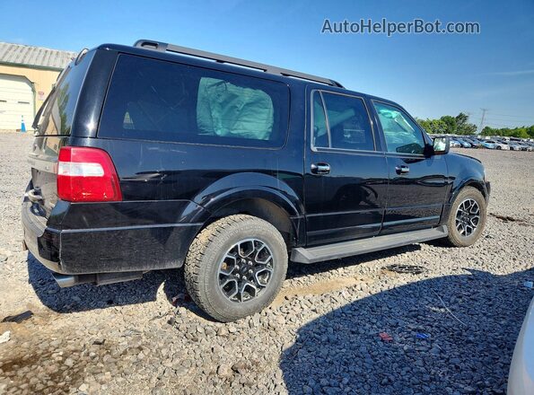 1FMJK1JT2GEF46465 2016 FORD EXPEDITION Черный Задняя правая четверть