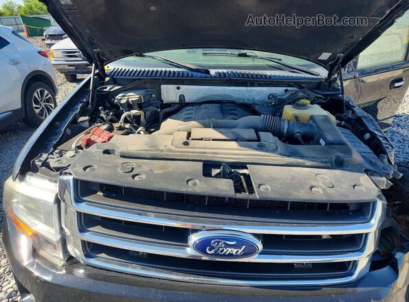 1FMJK1JT2GEF46465 2016 FORD EXPEDITION Черный Вид задней части салона