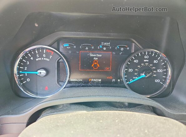 1FMJK1JT2LEA40807 2020 FORD EXPEDITION Blue Vista del cuadro de instrumentos