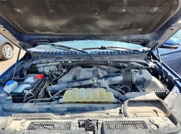 1FMJK1JT2LEA40807 2020 FORD EXPEDITION Blue Vista del compartimento del motor