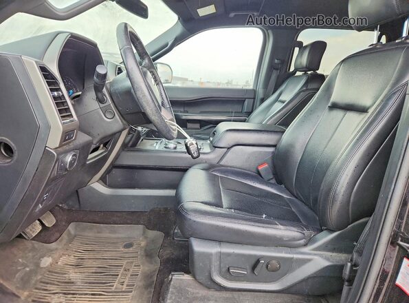 1FMJK1JT3LEA86761 2020 FORD EXPEDITION Black Widok wnętrza z przodu